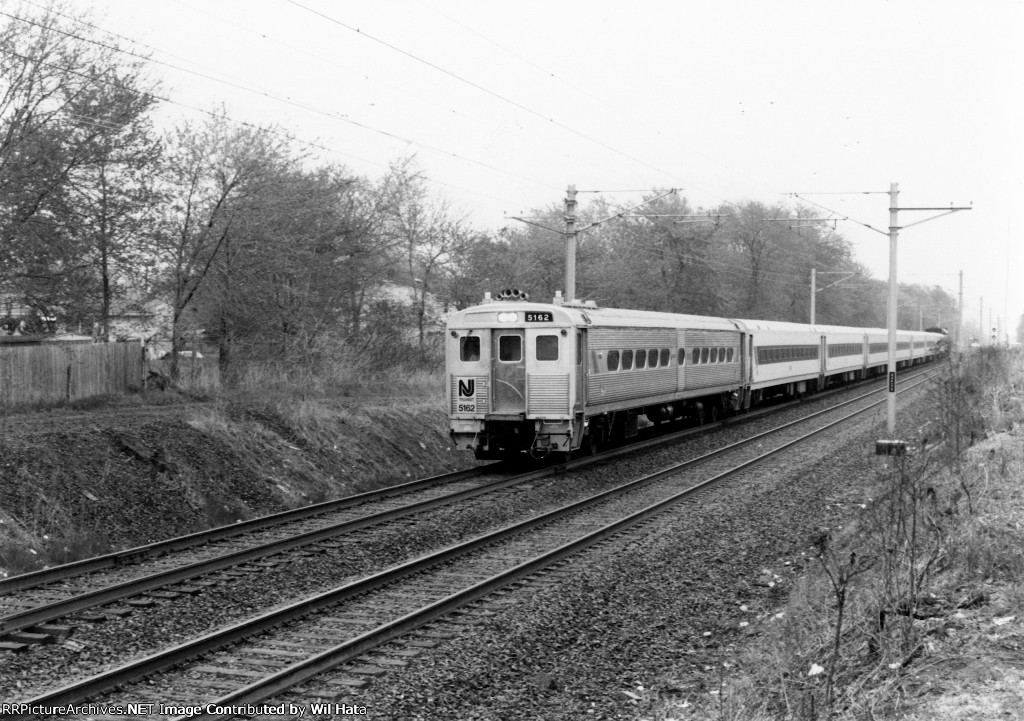 NJT Comet IB Cab Coach 5162